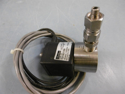 Used Schrader Bellows 753160115B Solenoid Valve 10w 1/8” x 3/32”