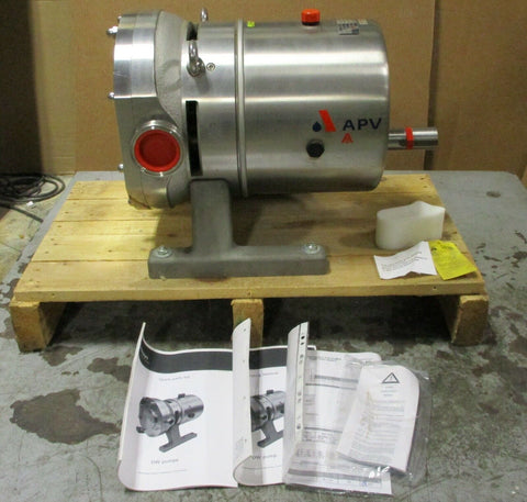 APV DW5/093/25 Stainless DW Rotary Lobe Pump TMP 110 Max Bar 25