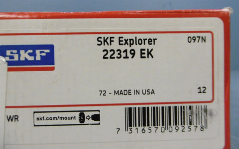 SKF Explorer Spherical Roller Bearing 22319 EK