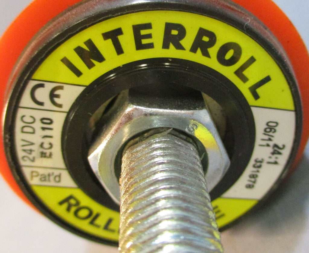 Interroll Rollerdrive EC110 Roller, 24V 241 7/16" Hex Head 8.E13.P44