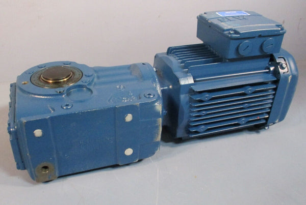 Sew Eurodrive KA37DRE80M4 Gear Motor 3 Phase, 1 HP, 1740 In & 84 RPM O ...