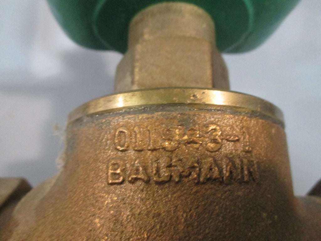 Baumann Emerson Process Management 11/2" SS Control Valve 24588