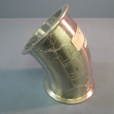 4" 45 Degree Stainless Steel Sanitary Elbow