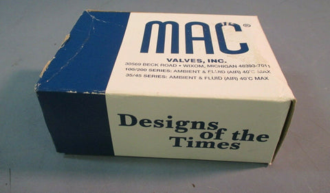 MAC SOLENOID VALVE 713C-12-PI-501BA