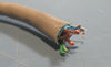 1000ft 27432 Gray Solid Shielded PVC Cat5e 100Mhz CMR 4 Pair STP Cable NIB