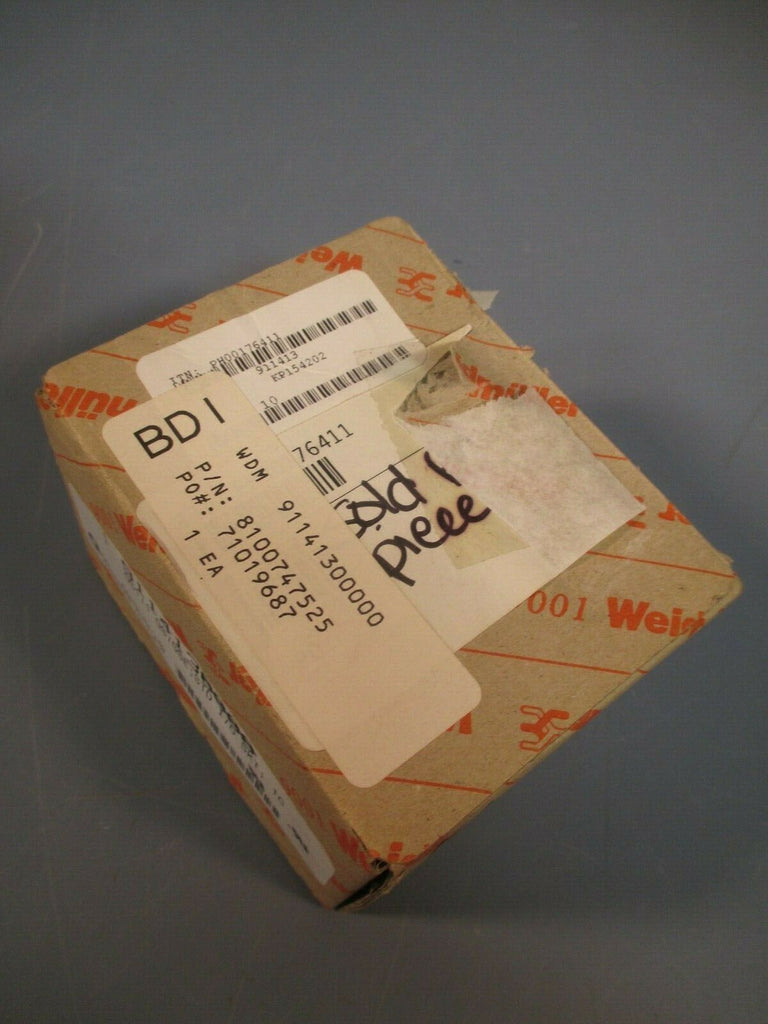 WEIDMULLER TERMINAL BLOCK BASE FOR RELAY 9114130000 eTech Surplus