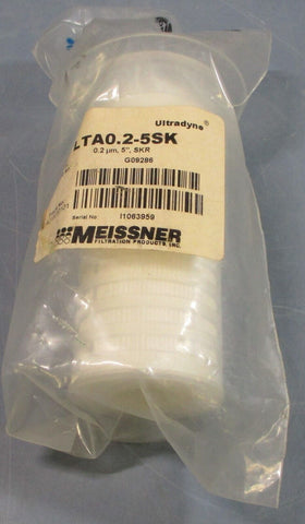 Meissner Filtration Products Inc. Ultradyne LTA0.2-5SK Filter Lot No. G09286