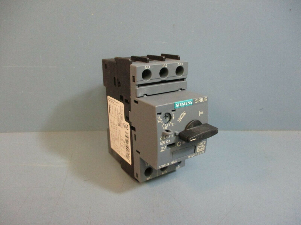 Siemens 3rv2011 0ja10 Motor Protector Circuit Breaker New Etech Surplus 2108