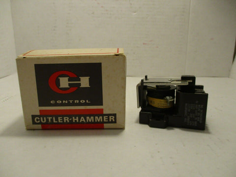 Cutler-Hammer Type AA Relay 9575H2441-66 120/110V 60/50 Hz NIB