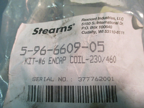 STEARNS Encap Coil Kit #6 230/460 5-96-6609-05