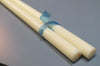 Two 5 Ft Sections of 6/6 Nylon 1" Diameter Extruded Rod Natural New