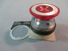 SCHNEIDER ELECTRIC 9001KR9R Non-Illum Push Button Operator,30mm,Red Ser J
