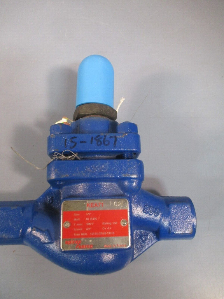Spirax Sarco Control Valve 2Way Size 1/2" KEA71 44430500900 eTech Surplus