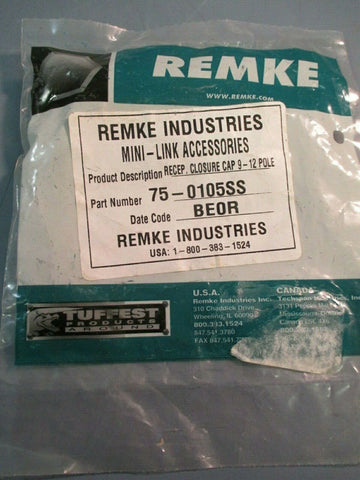 REMKE MINI-LINK CAP CLOSURE 9-12 POLE 75-0105SS