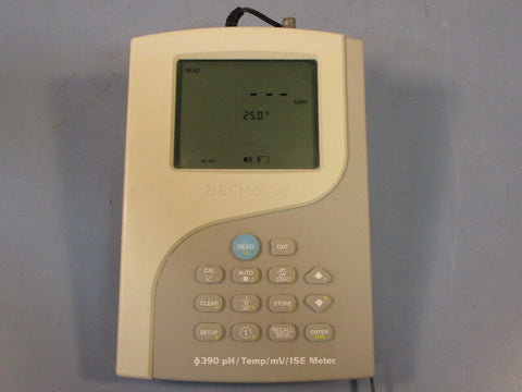 Beckman Coulter 511213 390 pH / Temp / mV / ISE Meter Used