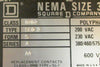 Square D 8702 SEO2 Form S Series A NEMA Size 3 Motor Starter 120V Coil