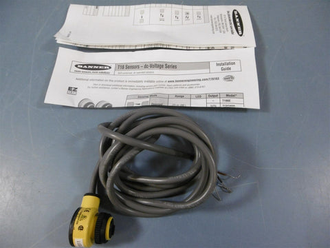 Used Banner Photoelectric Sensor T18SN6FF100 Photoeye