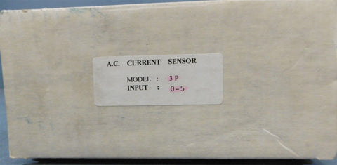 Riley Corporation Sales, Inc. Current Sensor Model 3P Range 5A 5-40VDC 4-20mA