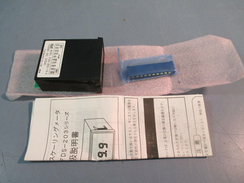 Fuji Electric Digital Readout Scaling Meter FDS-203-13-4