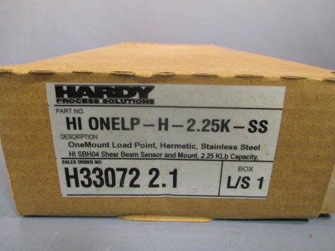 HARDY OneMount Load Point, Hermetic SS HI SBH04 Sensor HI SBH04-2.25K