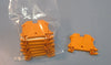Lot 8 Allen Bradley 1492-J4 Screw Terminal Blocks 4mm Orange NWOB
