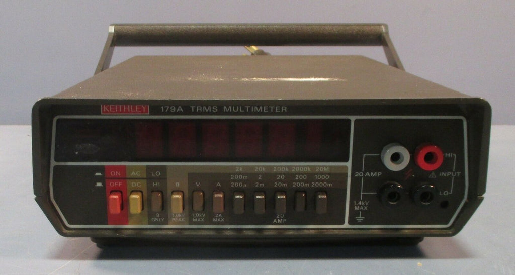 Keithley 179A TRMS Multimeter 105-125V & 210-250V Line Voltage Used