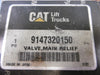 Caterpillar Main Relief Valve 9147320150 NEW