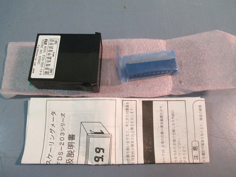 Fuji Electric Digital Readout Scaling Meter FDS-203-13-4