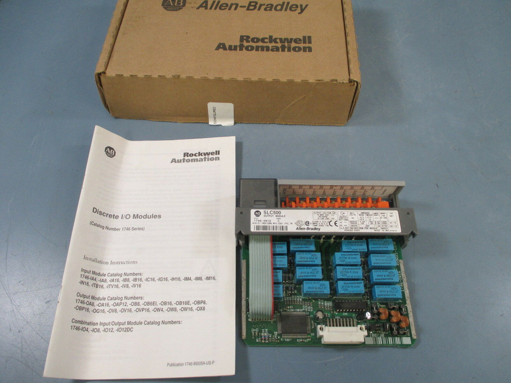 Allen Bradley 1746-OW16 Ser. C SLC 500 Output Module - Used