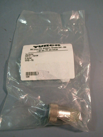 TURCK RKM RESISTOR TERMINATING 5 PIN 57-TR2/VM U0102-102 LOT OF TWO