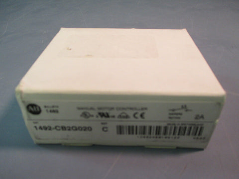 Allen Bradley Manual Motor Controller Ser. C 1492CB2G020