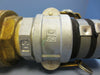 Watts Regulator Brass Ball Valve, 2-1/2", 400 WOG, with 2 Seal-Fast 2-1/2" conn