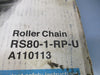 Tsubaki RS80-1-RP-U Roller Chain 120 Link 10Ft New