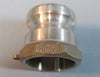 PT Coupling 20A 316SS Stainless Threaded Female 2" NPT Adapter NWOB