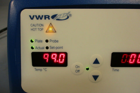 VWR Scientific 75838-320 Digital Heatblock 2 Block Heater 4 x 6" Well Used