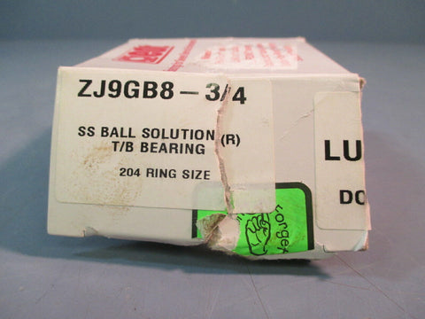 EDT BEARING,PILLOW BLOCK SS BALL SOLUTION T/B BEARING 204 RING SIZE ZJ9GB8-3/4