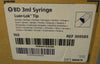 Lot of 200 (2 Boxes or 100) BD Syringe 3ml Luer-Lok Tip Syringes REF 309585 NIB