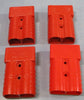 (Lot of 4) Anderson Power Products SB-350A-600V Red Power Connector SB 350A 600V