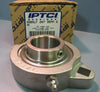 IPTCI 2 Bolt Flange Block Bearing Stainless Steel SSBSLF 207 35MM G Set Screw