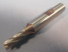 Regal End Mill Cutter: 13/64"DIA, 3/8"SHK, HS, 20791v, LD=1.1051, 4FL, USA