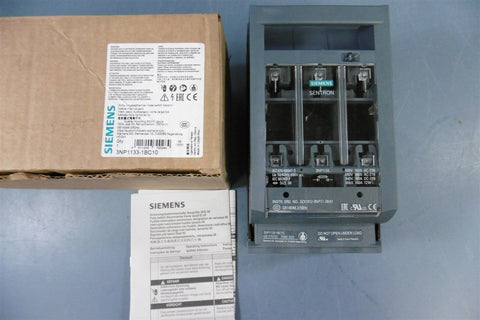 NIB Siemens 3NP1133-1BC10 Fuse Switch Disconnect 3 Pole 160A 12W