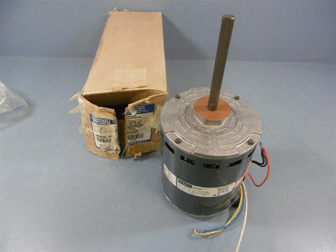 Used Fasco S2846 1/2HP Condenser Fan Motor 200-230/460V 60HZ 4-3/4” Shaft 1/2”