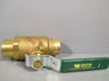 WATTS REGULATOR 3/4” Brass Ball Valve 0652