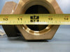 New NIBCO T-235-Y 2.25" Thread ID Globe Teflon Disc Valve 150 SWP 300 SWP Bronze