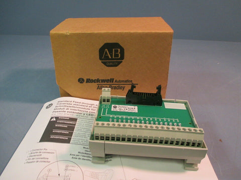 ALLEN BRADLEY INTERFACE MODULE W/LEDS 1492-IFM20D120 SER A 20 PT