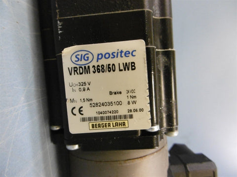 Used Berger Lahr SIG Positec VRDM 368/60 LWB + MAYR ROBA-Stop 0920257