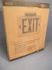 Hubbell Lighting Dual Lite LED Exit Sign Unit Color White Model: EVEURWE