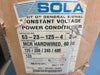 1 New Sola 63-23-125-4 Constant Voltage Power Conditioner 120/208/240/480