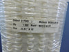 New Habasit M2510 23-1/2" x 10' Adjustable Conveyor Belting White Flat Top