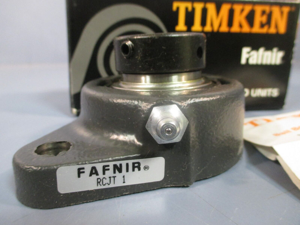 Timken 2Bolt Flange Mount Bearing 1" Bore Self Locking Collar RCJT 1